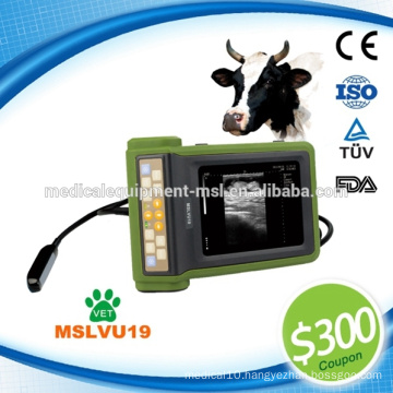 MSLVU20M "portable ultrasound scanner" widely used in farm, clinic & hospital.